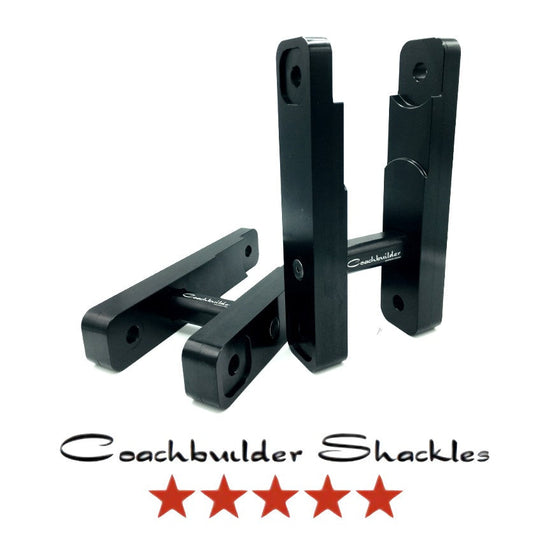 Coachbuilder +4” Shackle Kit  Tundra 2007-2021 Including TRD PRO